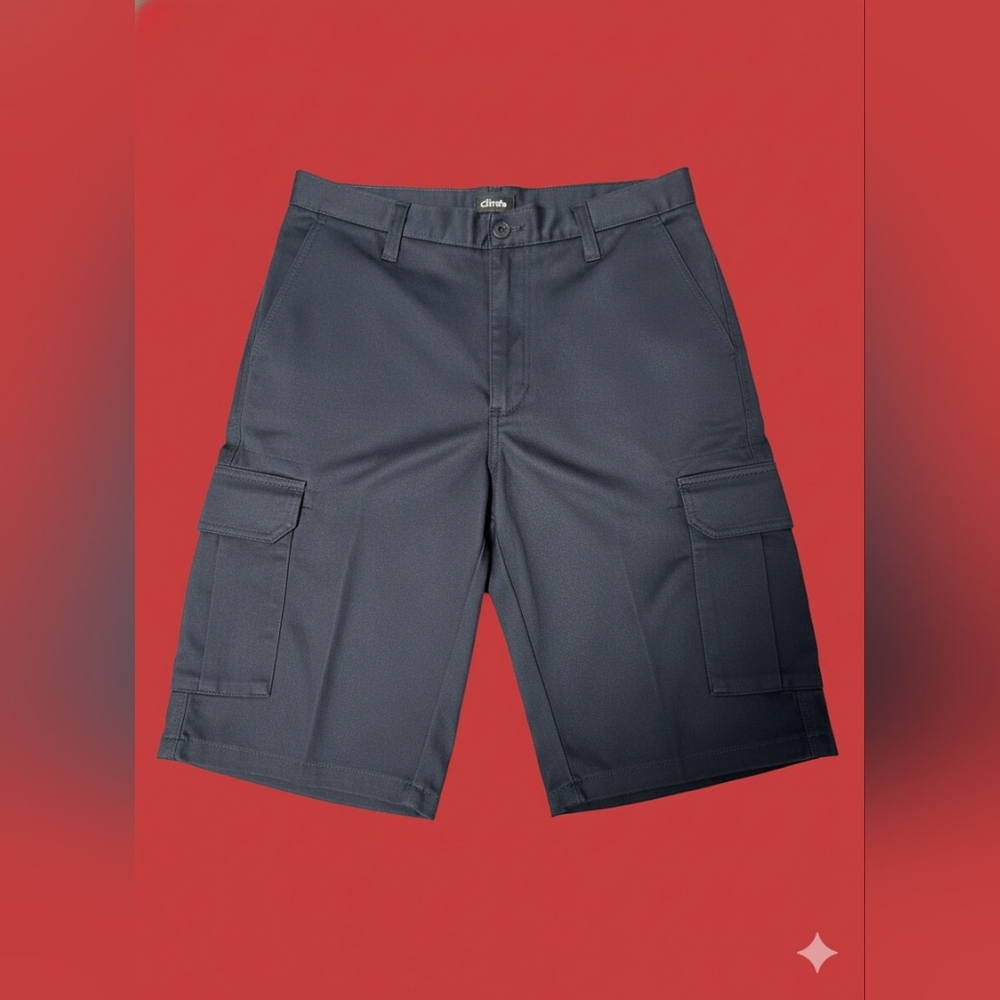 Comfort Flex Men's Dark Blue Cargo Shorts
